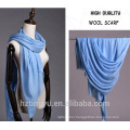 Texted Material Mongolia whosale stocked plain colorful winterwomen custom printed 100% real wool shawl scarf